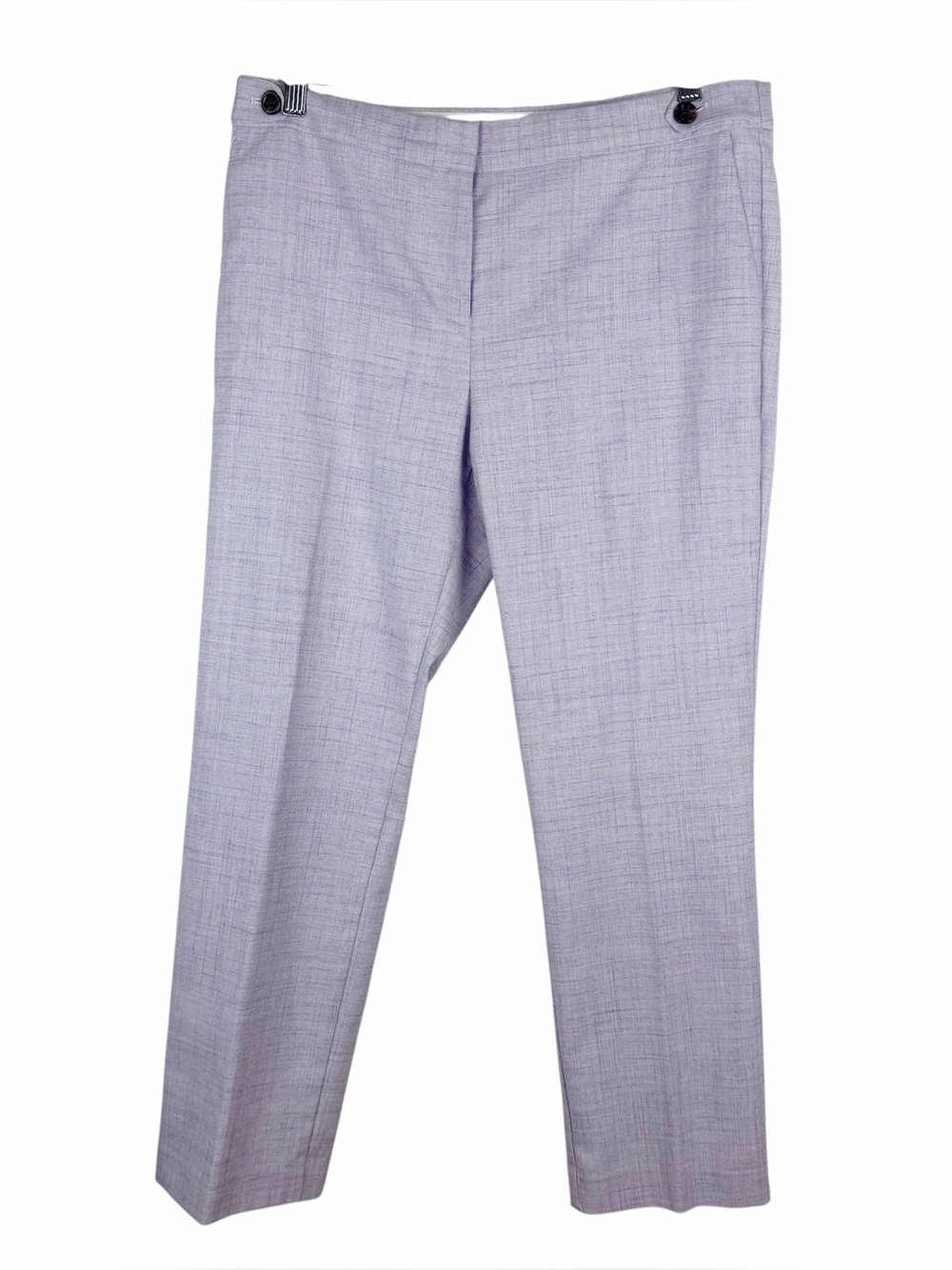 Ann Taylor Lavender Dress Pants Trousers Heathered Lilac Size Petite 10P